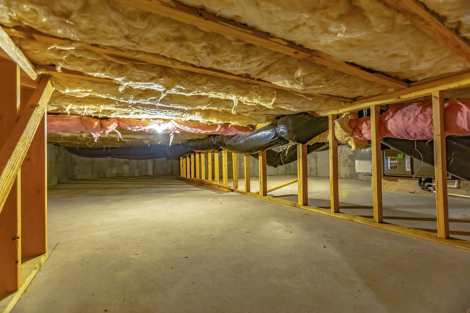 Crawlspace Insulation in Franklin County VA